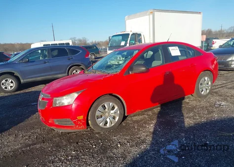 2014 Chevrolet Cruze Ls Auto из США, поврежденный, VIN 1G1PA5SG5E7445750
